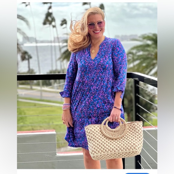 Lilly Pulitzer Alaina Dress Size L - Picture 4 of 13